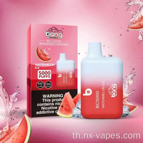 Bang BC 5000 Puffs Pen Vape Disposer
